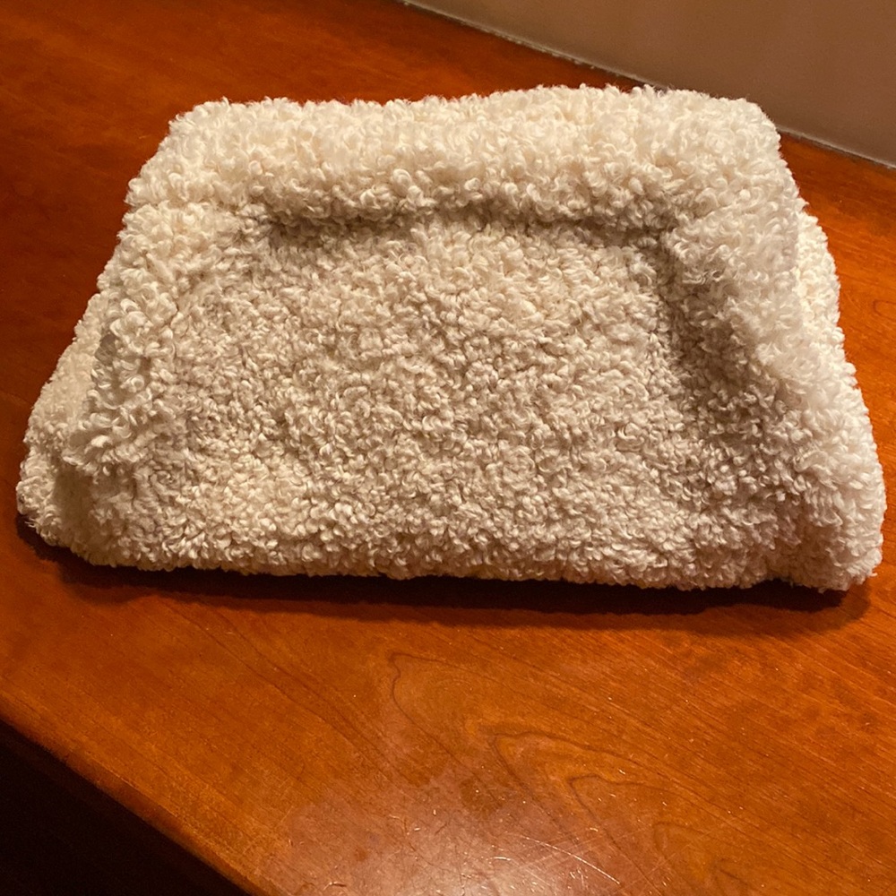 COS Teddy Fleece Clutch